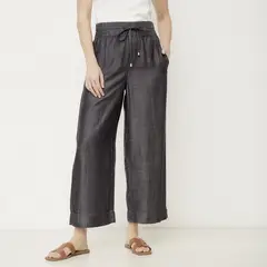 NEWPORT - Pantalón Culotte Mujer Tiro alto