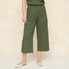 STEFANO COCCI - Pantalón Culotte Mujer Tiro alto