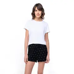 BLU - Short de pijama Mujer Corto