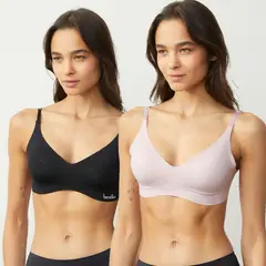 BENETTON - Brasieres Pack de 2 Invisible Sin varilla