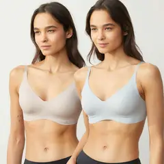 BENETTON - Brasieres Pack de 2 Invisible Sin varilla