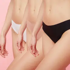 BLU - Tangas Brasileras Pack de 3 Invisible Mujer