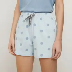 SYBILLA - Short de pijama Mujer Corto No aplica de Algodón