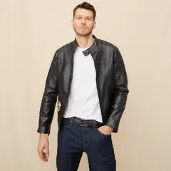 LA MARTINA - Chaqueta de cuero Hombre