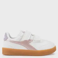 DIADORA - Tenis moda Bamtelon I Niña con Velcro Horma Justa
