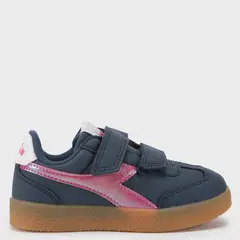 DIADORA - Tenis moda Bamtelon I Niña con Velcro Horma Justa