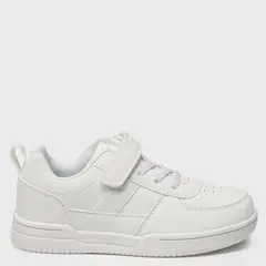 YAMP - Tenis moda Sp Basic K Niño con Velcro Blanco