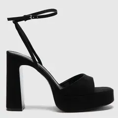 BASEMENT - Tacones para Mujer con tacón Cuadrado Dexbo color Negro