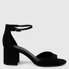 BASEMENT - Tacones Para Mujer Negro con tacón Cuadrado Colbo