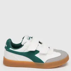 DIADORA - Tenis moda Bamtelon K Niño con Velcro Horma Justa