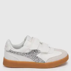 DIADORA - Tenis moda Bamtelon K Niña con Velcro Horma Justa