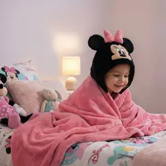DISNEY - Manta Disney: Minnie Poliéster 75 x 150 cm