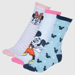 DISNEY - Medias Mujer Largo Pack de 3