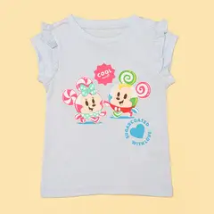 MINNIE - Camiseta Niña Manga corta Algodón