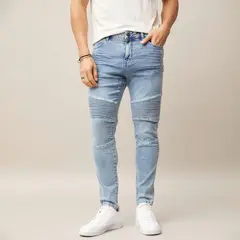 MOSSIMO - Jean 5 Bolsillos Hombre Skinny de Algodón