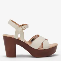 UNIVERSITY CLUB - Sandalias para Mujer con tacón Cuadrado Doris