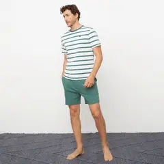 BENETTON - Pijama Hombre Corto Manga corta