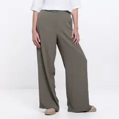 SOUTHLAND - Pantalón Palazzo Mujer Tiro medio