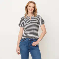 NEWPORT - Camiseta Mujer Manga corta de Algodón