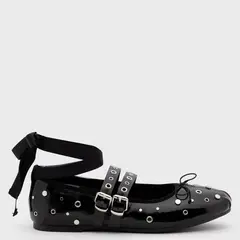 SYBILLA - Baletas para Mujer Abalace color Negro