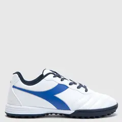 DIADORA - Guayos para cancha sintética Titan TFK Niño Blancos