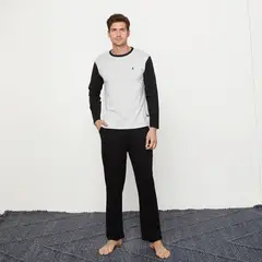 NEWPORT - Pijama Hombre Manga larga de Algodón