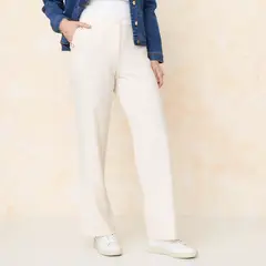 SOUTHLAND - Pantalón Recto Mujer Tiro alto