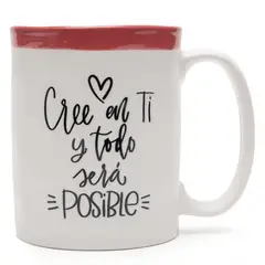 MICA - MUG FRASES XXX 500ML ROSADO