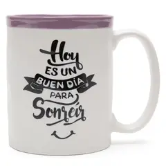 MICA - MUG FRASES XXX 500ML LAVANDA