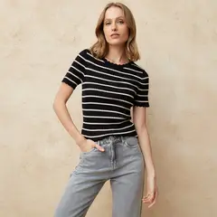 BASEMENT - Camiseta Mujer Manga corta