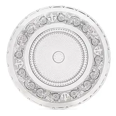 ROBERTA ALLEN - PLATO DE SITIO LABRADO GRIS 30CM