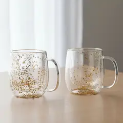 ROBERTA ALLEN - Set x2 Mug Doble Pared Borosilicato Navidad 350 ml