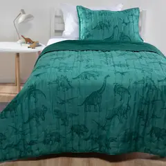 MICA KIDS - Cubrelecho Mica Kids: Poliéster Dinosaurio