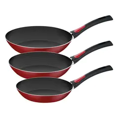 TRAMONTINA - Sartenes Antiadherente Set x3