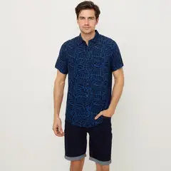 NEWPORT - Camisa Hombre Manga corta Regular fit