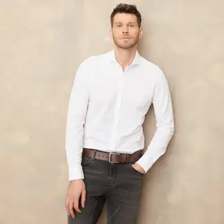 WOLF & HANK - Camisa Hombre Manga larga Slim fit