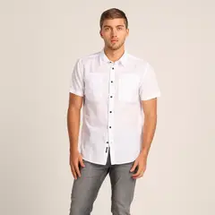 MOSSIMO - Camisa Hombre Manga corta Regular