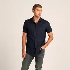 MOSSIMO - Camisa Hombre Manga corta Regular