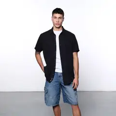 DENIMLAB - Camisa Hombre Manga corta