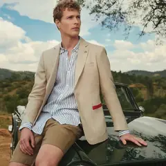 LA MARTINA - Blazer Hombre de Lino