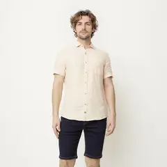 CASCAIS - Camisa Hombre Manga corta Slim fit Cascais.