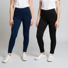 ELV - Leggings para Niña Pack de 2 unidades de Algodón