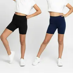 ELV - Short para Niña Pack de 2 unidades de Algodón
