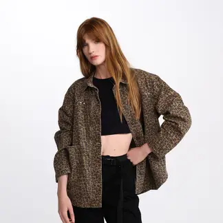 DENIMLAB - Chaqueta de jean Mujer de Algodón