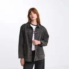 DENIMLAB - Chaqueta de jean Mujer de Algodón