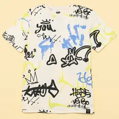 FEDERATION - Camiseta Para Niño con Estampado Manga corta de Algodón