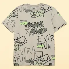 FEDERATION - Camiseta Para Niño con Estampado Manga corta de Algodón