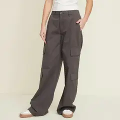 SYBILLA - Pantalón Mujer Tiro medio Cargo