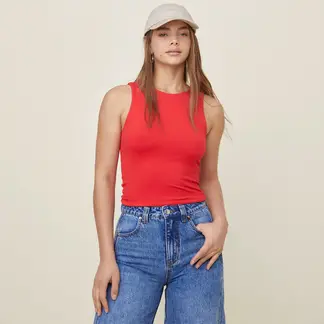 SYBILLA - Top esqueleto Mujer Sin mangas