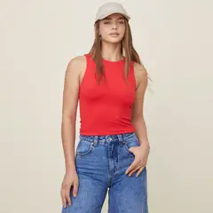 SYBILLA - Top esqueleto Mujer Sin mangas